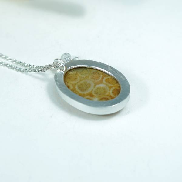 One of a kind silver pendant