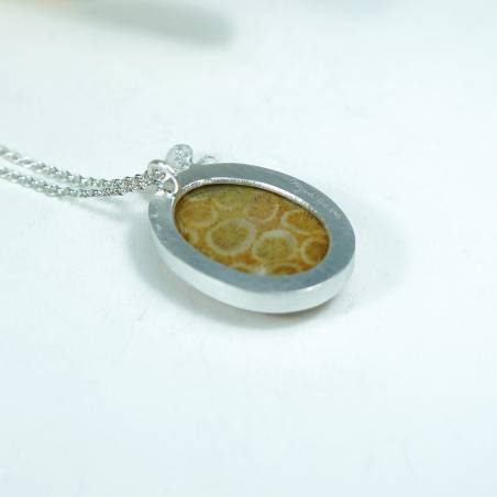 One of a kind silver pendant