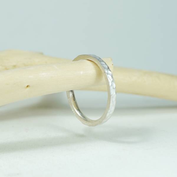 Anillo de boda en plata