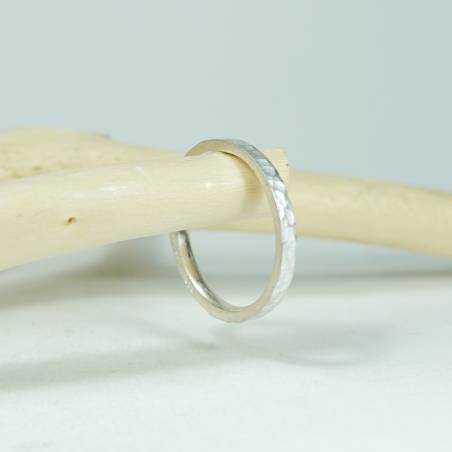 Anillo de boda en plata