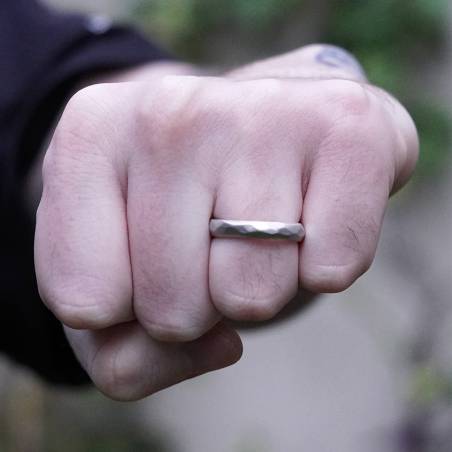 Anillo plata unisex