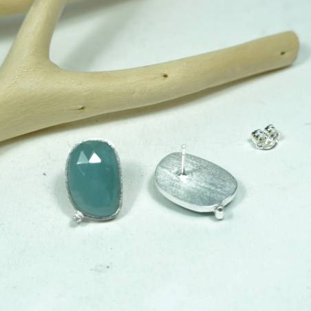 Minimalist design special silver earrings