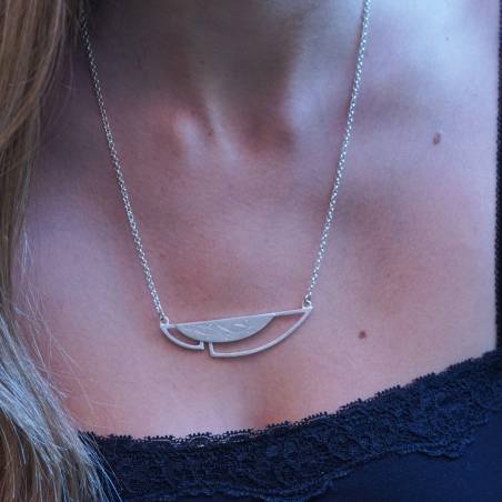 Silver necklace