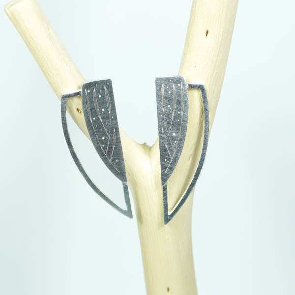 LARGE SILVER EARRINGS