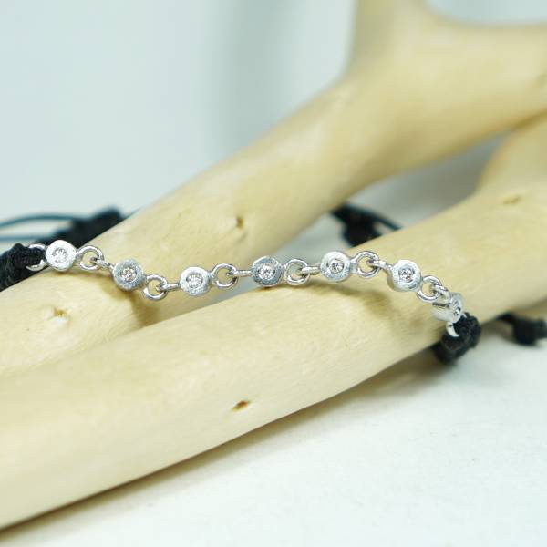 Pulsera de plata unisex