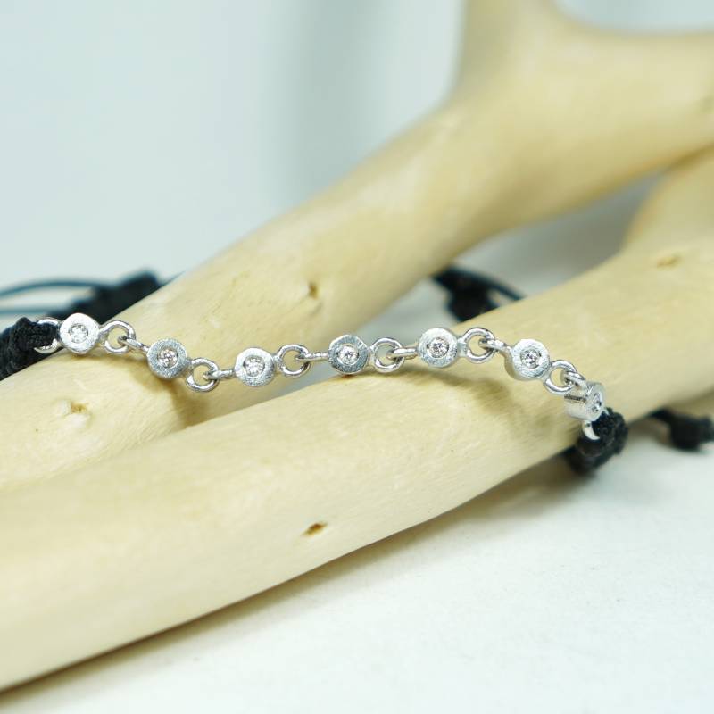 Pulsera de plata unisex