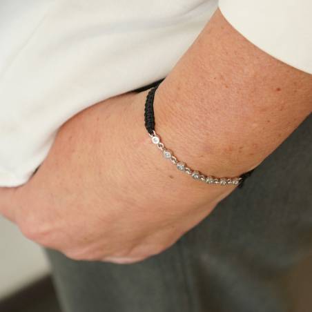 Silver bracelet for men and women
