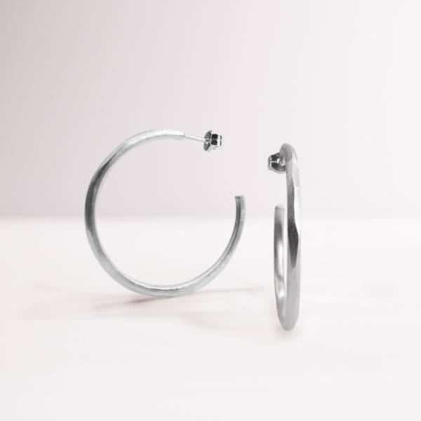 Pendientes plata aro