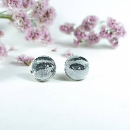 Original design silver earrings