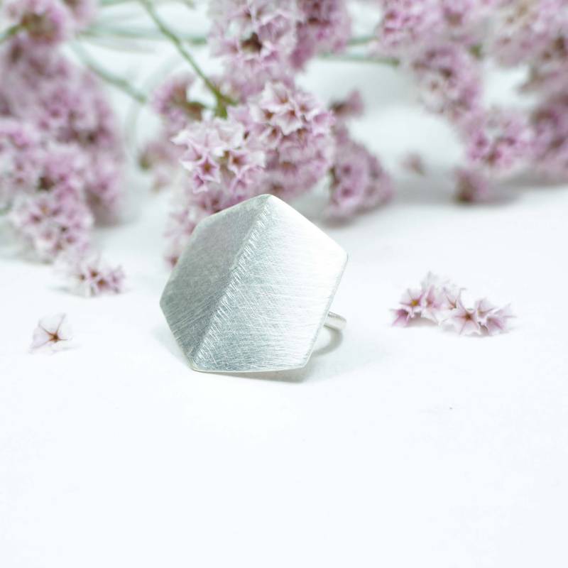 Anillo plata diseño