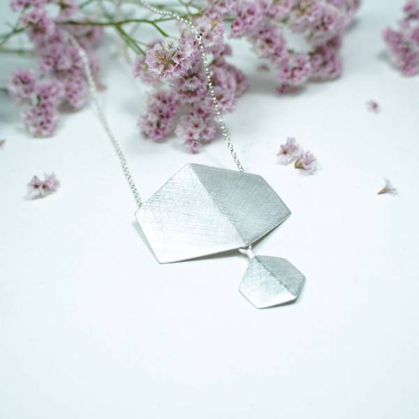 Colgante de diseño en plata precio especial