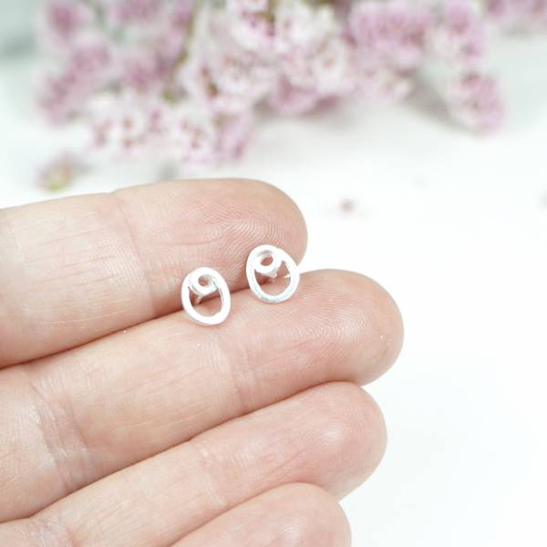 Arracades petites disseny plata