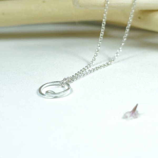 Penjoll de plata mat
