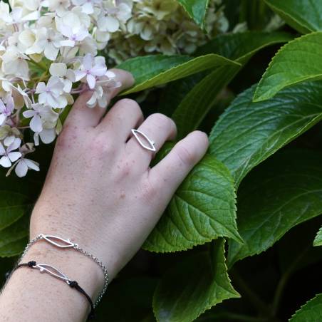 Tiny silver ring new collection