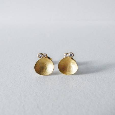 Pendientes oro VIOLET Oro