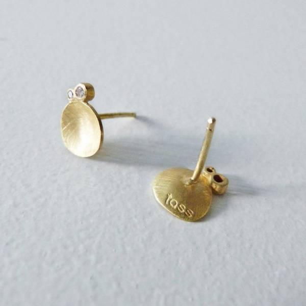 Pendientes oro VIOLET Oro