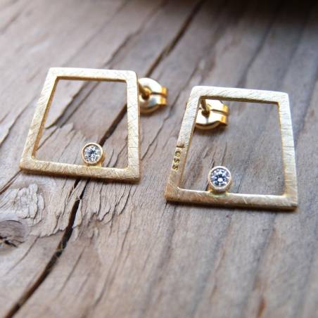 TURA gold earrings