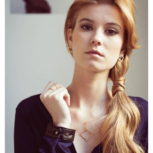 TURA gold earrings