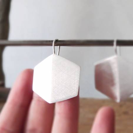 Pendientes de plata largos SITTA Grandes