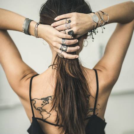 silver bracelet