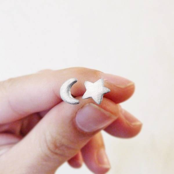 Pendientes estrella oro Pendientes