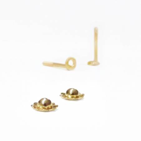 Pendientes bebé oro mini ELEMENTS