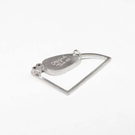 Penjoll de plata, or, òpal i diamants. Joies Úniques
