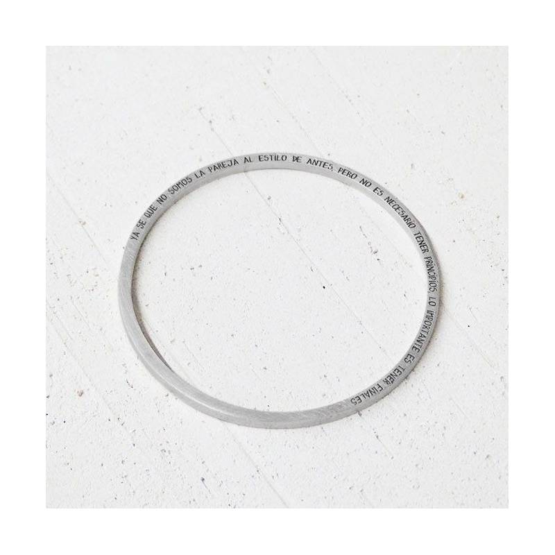 Esclava de plata personalitzada