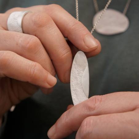 Sterling silver pendant SAONA