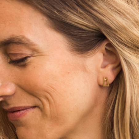 Pendientes de oro con diamantes ANTHEA