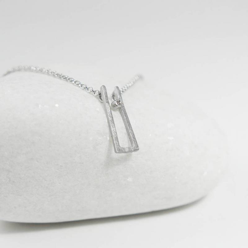 Collaret plata i diamant ANTHEA