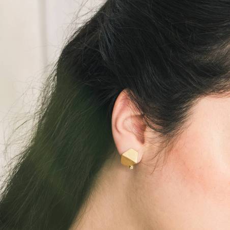 Pendientes oro y diamantes SITTA