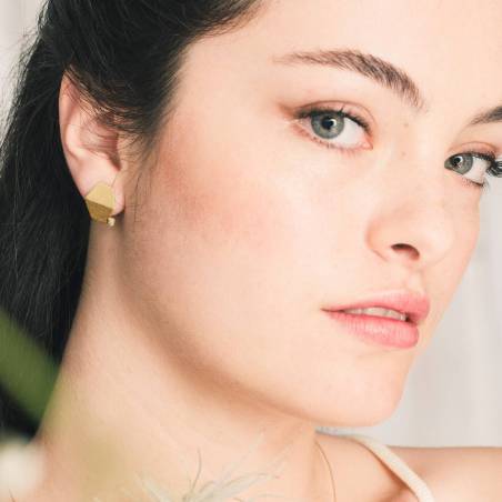 Pendientes oro y diamantes SITTA
