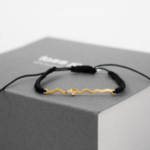 Brazalete oro y diamantes ANNABEL LEE