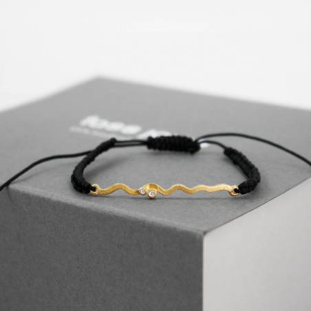 Brazalete oro y diamantes ANNABEL LEE