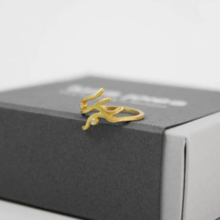 Anillo oro y diamantes ANNABEL LEE