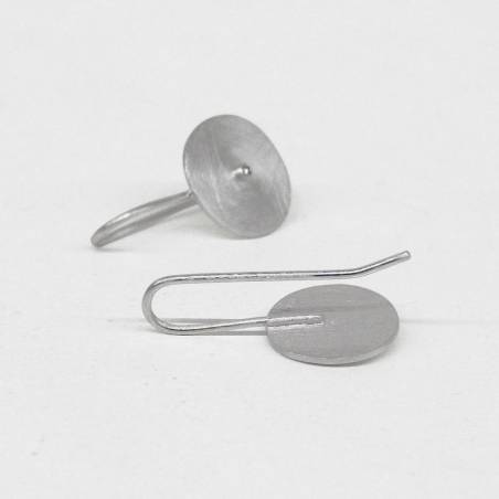 Arracades plata ganxo