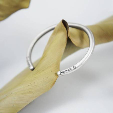 Brazalete plata personalizado