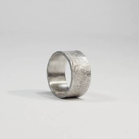 Anillo plata martellé IRON