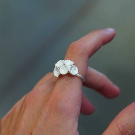 Anillo plata ABRIL