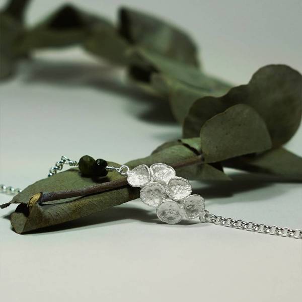 Polsera de plata per a dona
