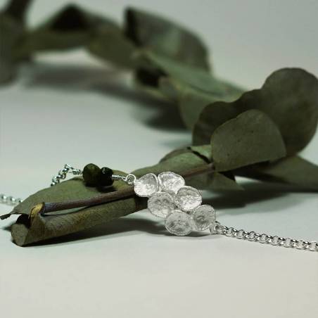 Polsera de plata per a dona