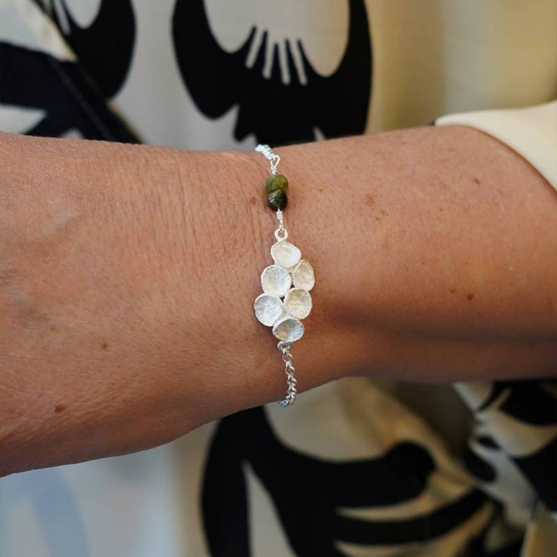 Pulsera de plata mujer