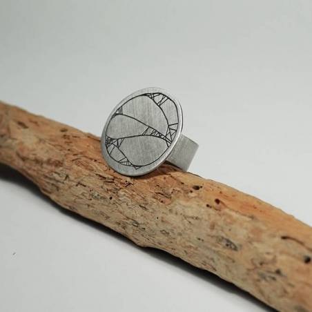 Anillo de plata para mujer