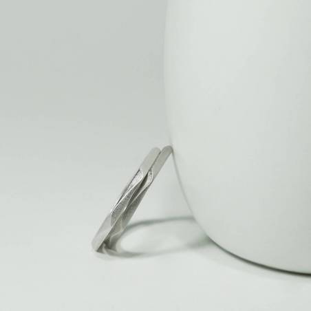 Anell de casament de plata