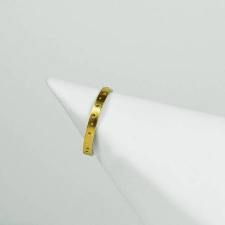 Alianza oro amarillo plana puntos