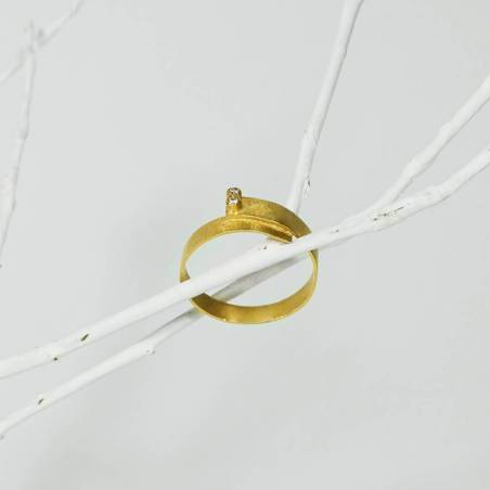 Anell or groc i diamants SINAG