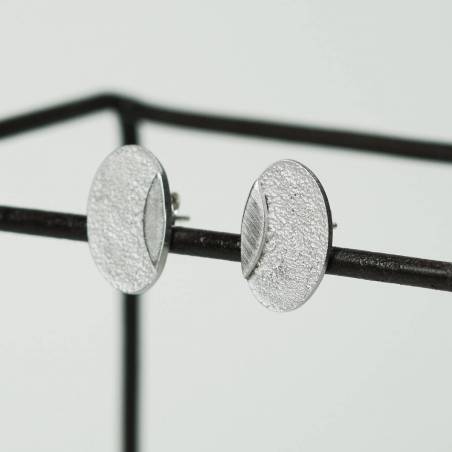 Pendientes plata pequeños SAONA