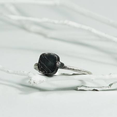 Anell plata i diamant, ORÍGENS