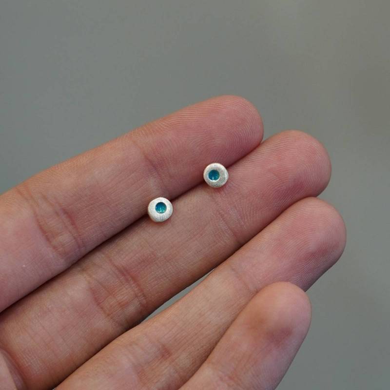 Arracades cercle color plata